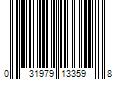 Barcode Image for UPC code 031979133598