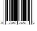 Barcode Image for UPC code 031987000073