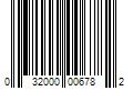 Barcode Image for UPC code 032000006782