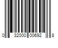 Barcode Image for UPC code 032000006928