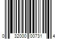 Barcode Image for UPC code 032000007314