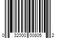 Barcode Image for UPC code 032000008052