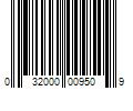 Barcode Image for UPC code 032000009509