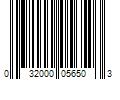 Barcode Image for UPC code 032000056503