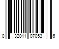 Barcode Image for UPC code 032011070536