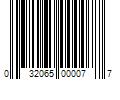 Barcode Image for UPC code 032065000077