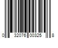 Barcode Image for UPC code 032076003258