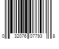 Barcode Image for UPC code 032076077938