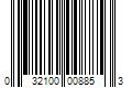 Barcode Image for UPC code 032100008853