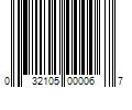 Barcode Image for UPC code 032105000067