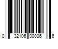 Barcode Image for UPC code 032106000066