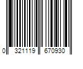 Barcode Image for UPC code 0321119670930