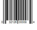 Barcode Image for UPC code 032126000084