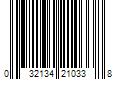 Barcode Image for UPC code 032134210338