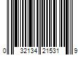 Barcode Image for UPC code 032134215319