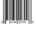 Barcode Image for UPC code 032134227008