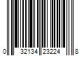 Barcode Image for UPC code 032134232248