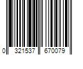 Barcode Image for UPC code 0321537670079