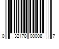 Barcode Image for UPC code 032178000087