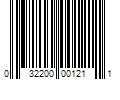 Barcode Image for UPC code 032200001211