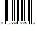 Barcode Image for UPC code 032200001853