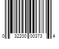 Barcode Image for UPC code 032200003734