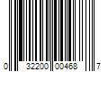 Barcode Image for UPC code 032200004687