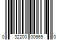 Barcode Image for UPC code 032200006650