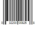 Barcode Image for UPC code 032200008258