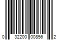 Barcode Image for UPC code 032200008562