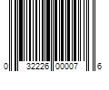 Barcode Image for UPC code 032226000076