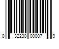 Barcode Image for UPC code 032230000079