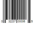 Barcode Image for UPC code 032237000065