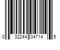 Barcode Image for UPC code 032244047145