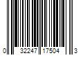 Barcode Image for UPC code 032247175043