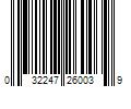 Barcode Image for UPC code 032247260039