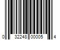 Barcode Image for UPC code 032248000054