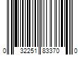 Barcode Image for UPC code 032251833700