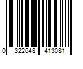 Barcode Image for UPC code 0322648413081