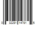 Barcode Image for UPC code 032281147815