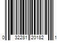 Barcode Image for UPC code 032281201821