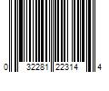 Barcode Image for UPC code 032281223144