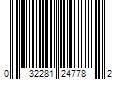 Barcode Image for UPC code 032281247782