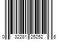 Barcode Image for UPC code 032281252526