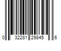 Barcode Image for UPC code 032281298456