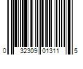 Barcode Image for UPC code 032309013115