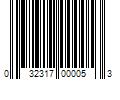 Barcode Image for UPC code 032317000053