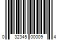 Barcode Image for UPC code 032345000094