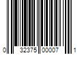 Barcode Image for UPC code 032375000071