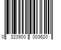 Barcode Image for UPC code 0323900003620